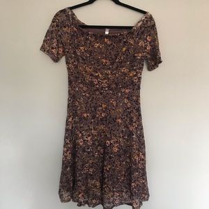 Off the shoulder dress